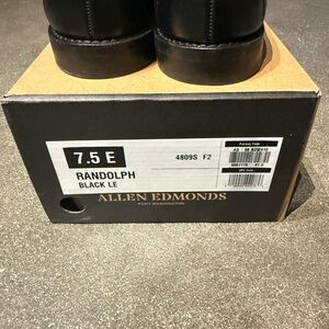 Allen Edmonds Randolph Black Leather Loafers